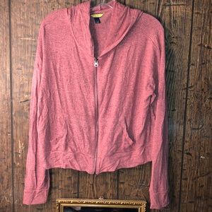 Crop Cardigan Hoodie